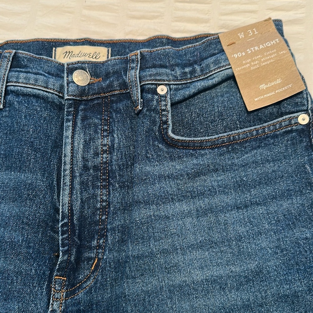 Madewell 90s Straight Jean